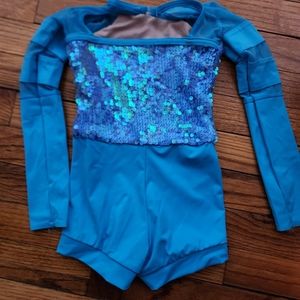 Girls dance costume